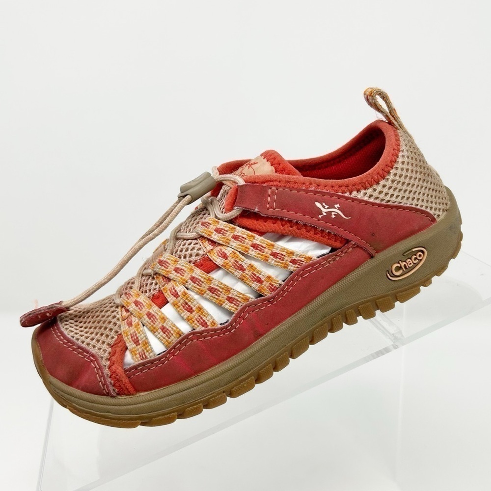 Chaco Unisex Kids Orange & Red Outcross 2 All Terrain Quick Dry Sneakers Size 13